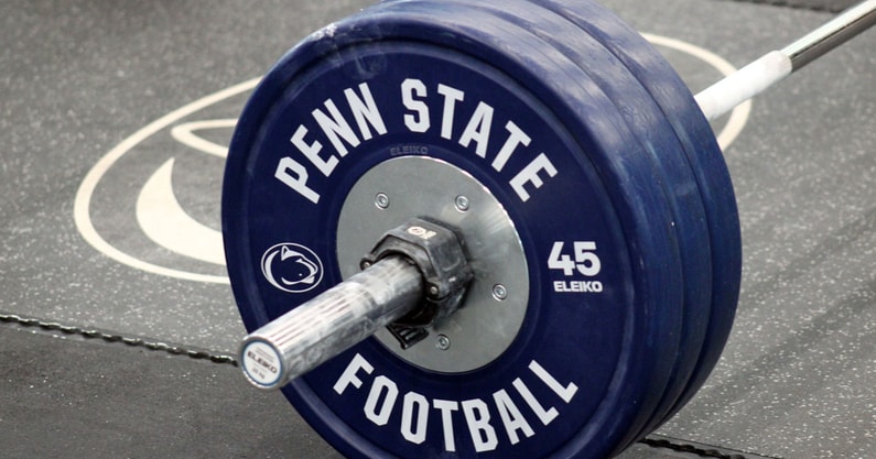 penn-state-football-weight-lifting-plate
