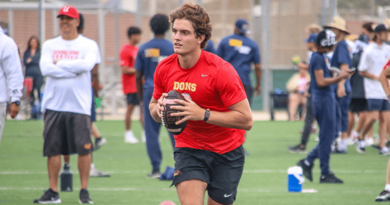 2026 quarterback Brady Palmer