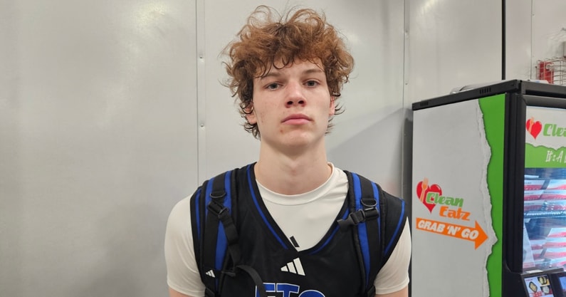 2026 wing Jacob Webber. (Photo: Tom Kakert)
