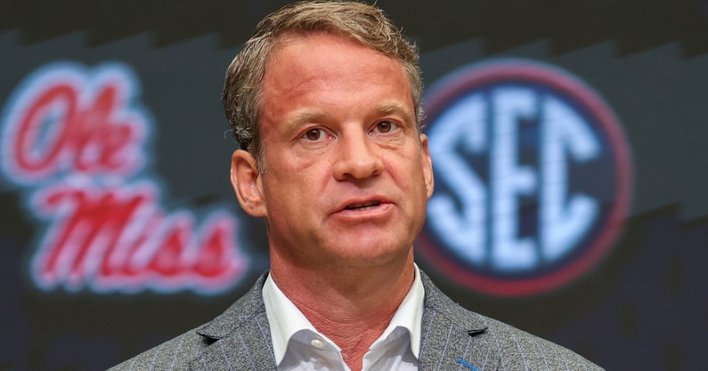 Ole Miss HC Lane Kiffin