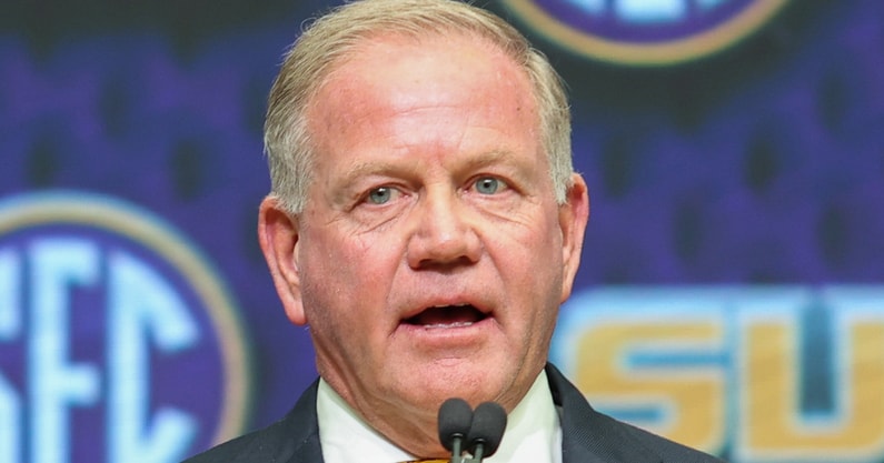 LSU HC Brian Kelly