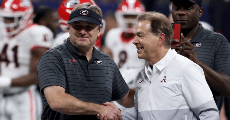 Kirby-Smart-jokes-that-he-offered-Nick-Saban-Will-Muschamp-job-at-Georgia