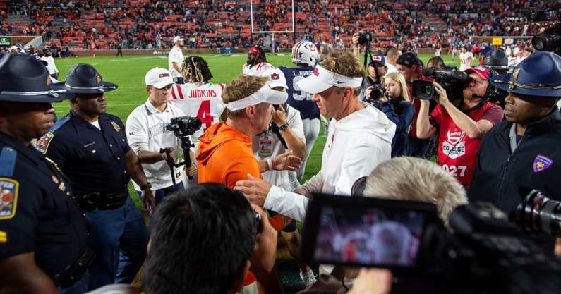 Hugh Freeze, Lane Kiffin