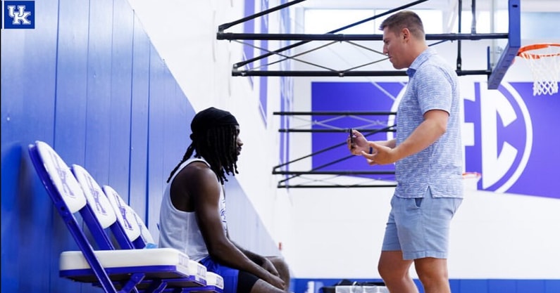 Kahlil Whitney returns to Kentucky (Photo via UK Athletics)