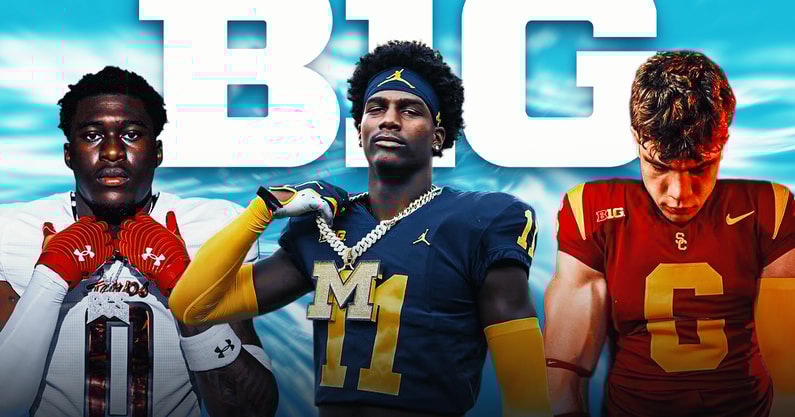 Zion Elee, Carter Meadows, Luke Wafle Big Ten