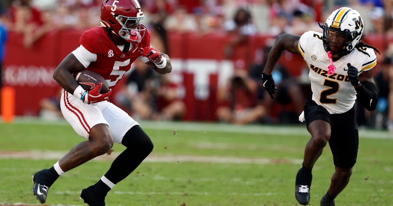 NCAA Football: Missouri at Alabama