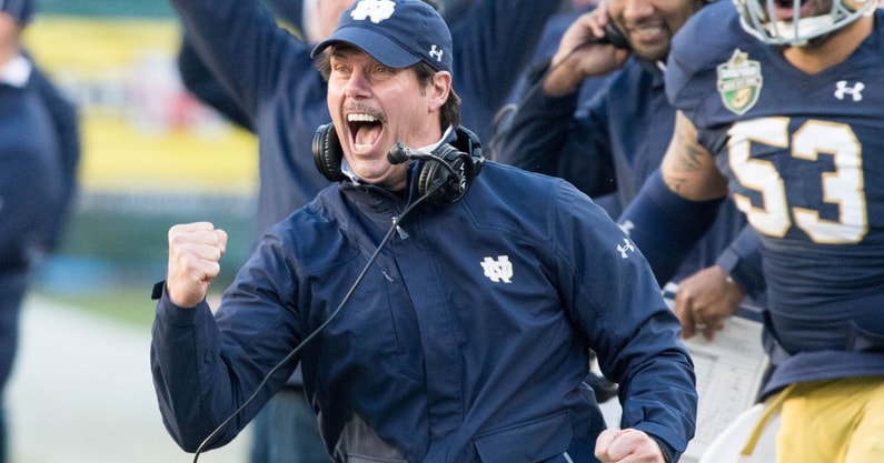 Former Notre Dame defensive coordinator Brian VanGorder