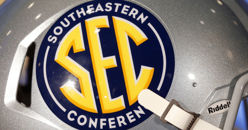 SEC Football helmet logo