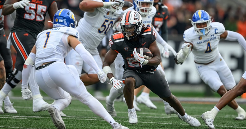 NCAA Football: San Jose State at Oregon State