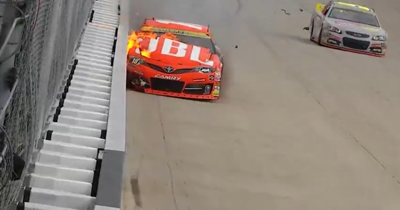 Brent Crews ARCA Dover hit