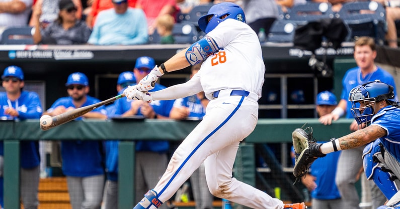 Florida catcher Luke Heyman