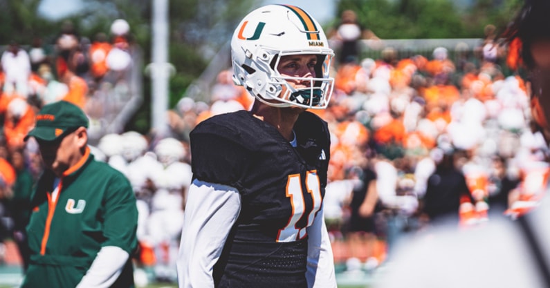 Miami transfer QB Carson Beck