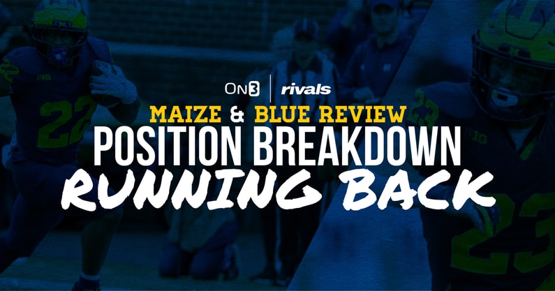 Michigan Football Position Breakdown Running Back