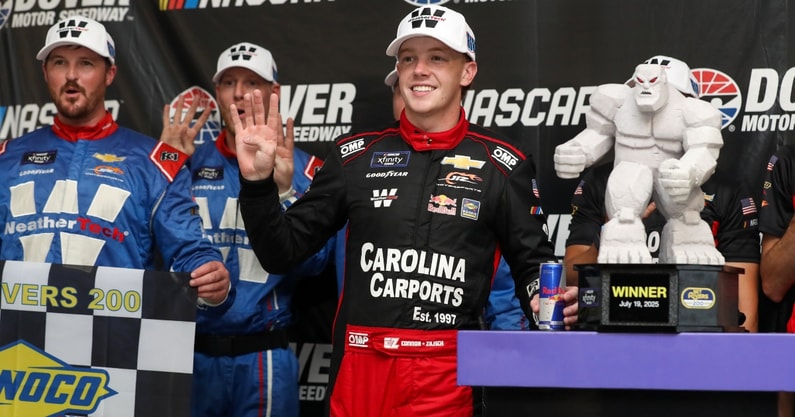 Connor Zilisch Dover win