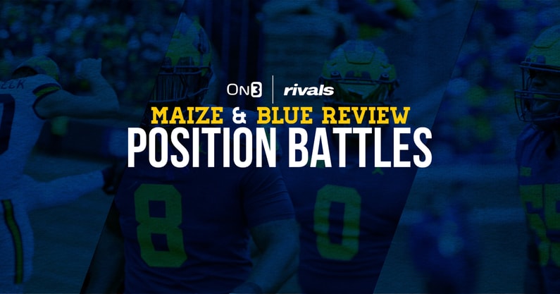 Michigan fan position battles