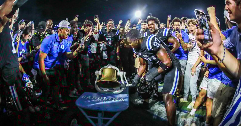 Duke football Victory Bell
