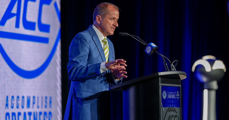 ACC commissioner Jim Phillips at Kickoff Media Days 2025