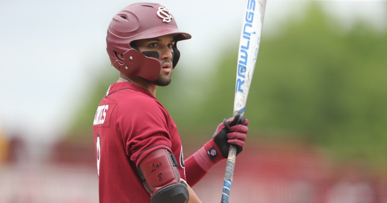 Former South Carolina baseball star Carlos Cortes. Photo credit: Chris Gillespie | GamecockCentral