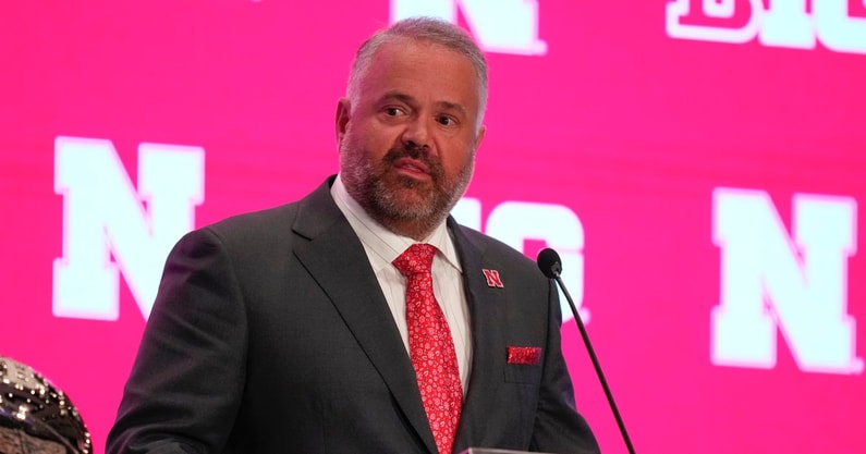 Matt Rhule Big Ten media days 2025