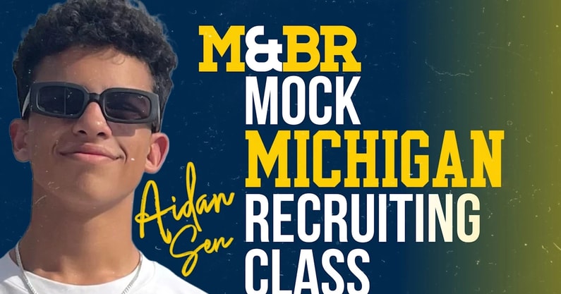 Mock Michigan Recruiting Class Aidan Sen
