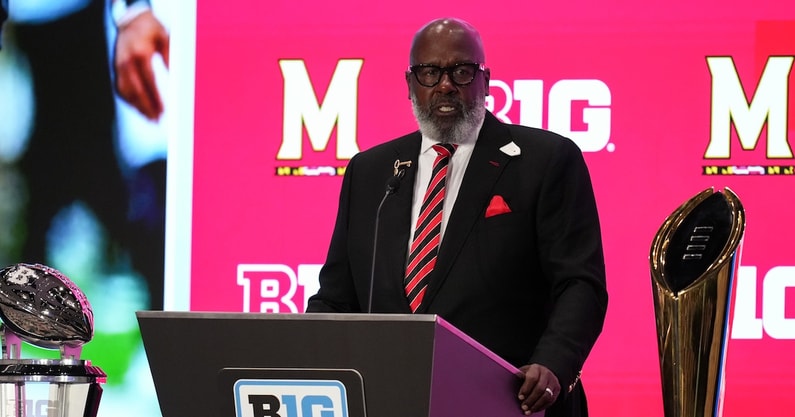 Mike Locksley media day