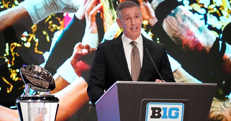 Big Ten commissioner Tony Petitti at 2025 media days
