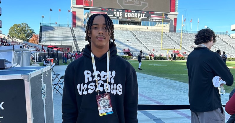 South Carolina commitment Triston Lewis at Williams-Brice Stadium during the 2024 season (Photo: Triston Lewis | X)