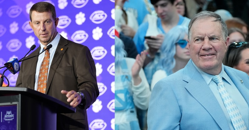 Dabo Swinney, Bill Belichick
