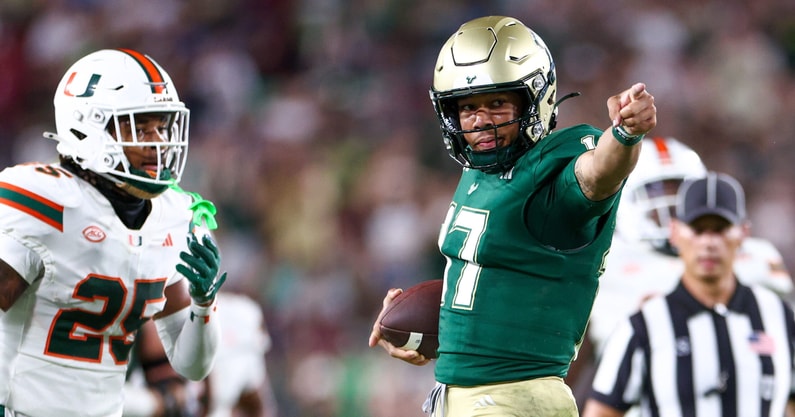 NCAA Football: Miami at South Florida