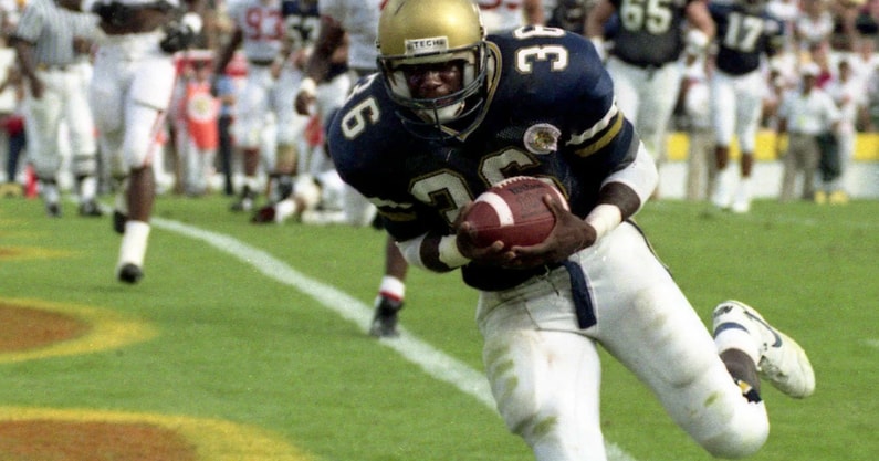 Georgia Tech's William Bell in 1991 Citrus Bowl