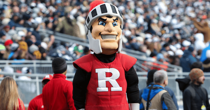 Rutgers Scarlet Knight mascot