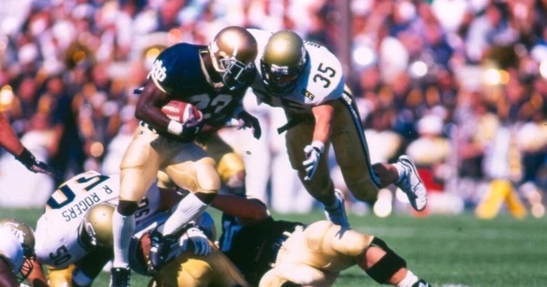 Keith Brooking at Georgia Tech