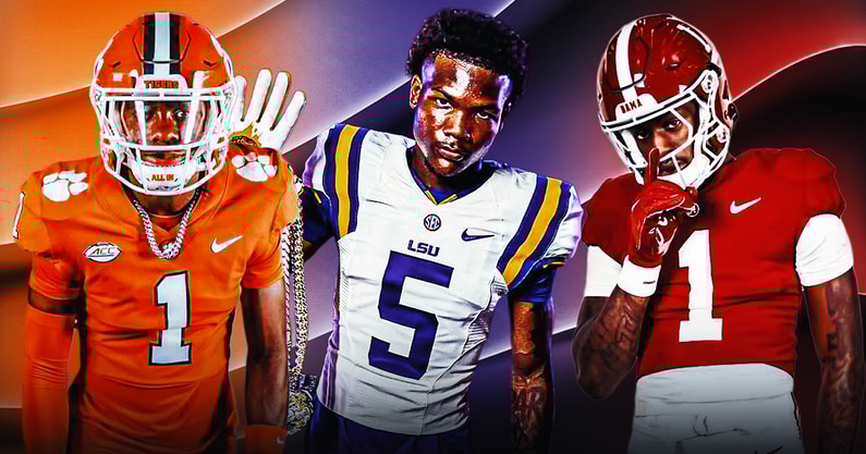 LSU's trio of commitments give the Tigers an elite wide receiver haul - with more potentially to come