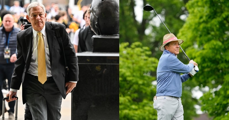 Kirk Ferentz, Nick Saban