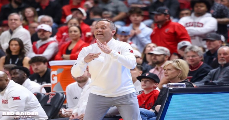 Texas Tech head coach Grant McCasland