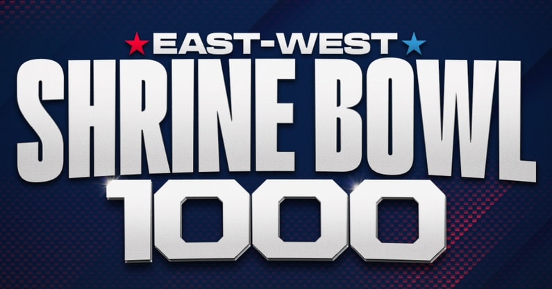 East-West Shrine Bowl 1000 logo