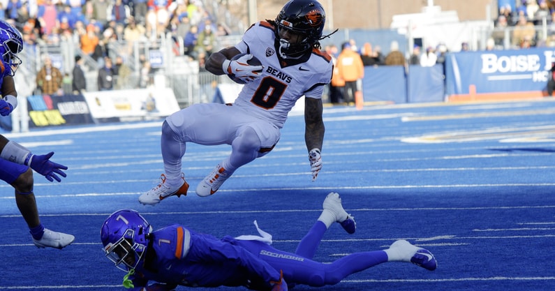 NCAA Football: Oregon State at Boise State