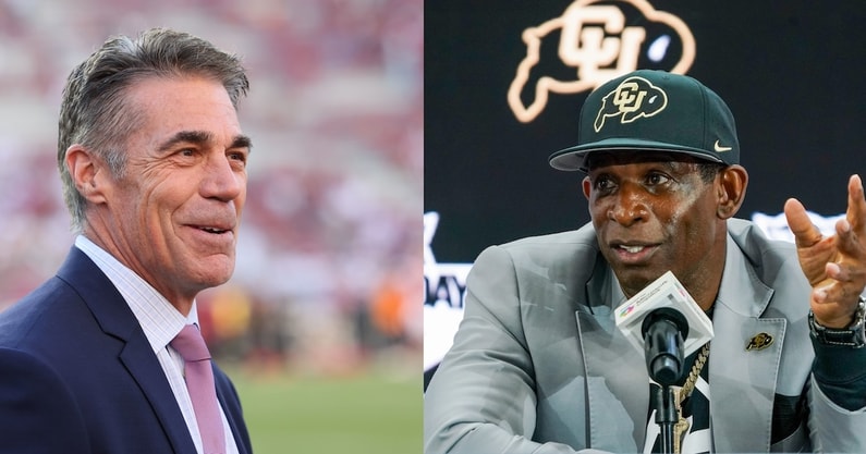 Chris Fowler sends heartfelt message to Deion Sanders after cancer announcement