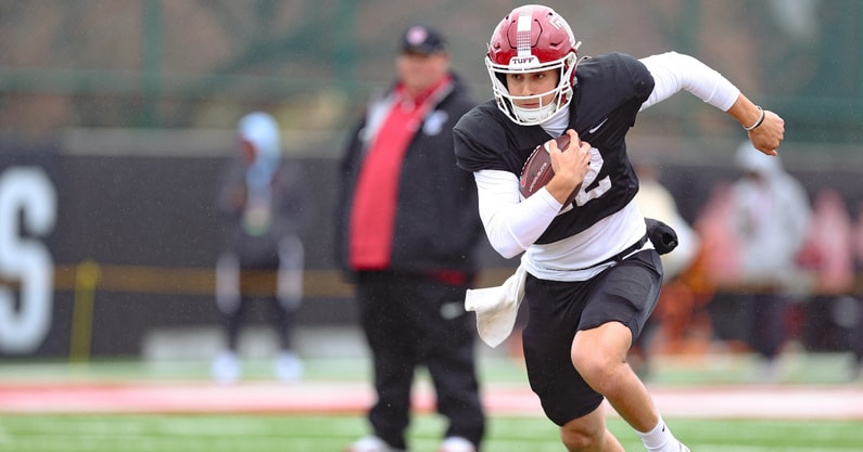 Evan Simon spring game