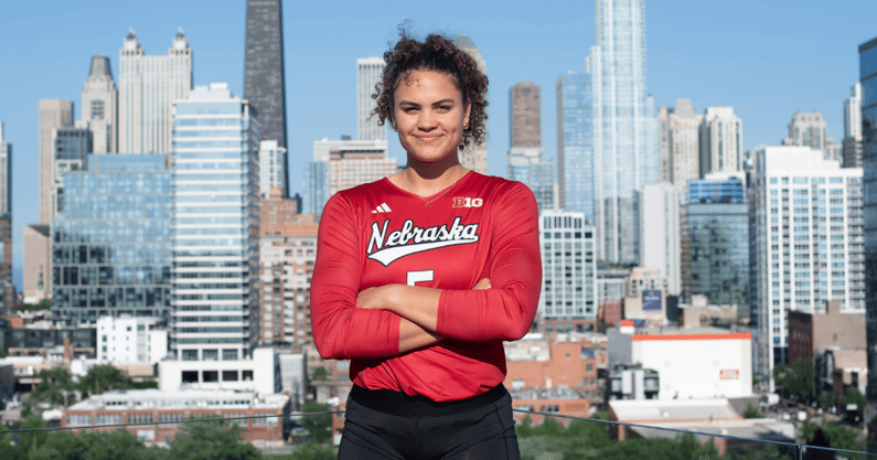 Rebekah Allick Nebraska at 2025 Big Ten Media Day
