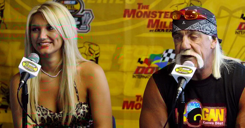 Hulk Hogan and his daughter, Brooke