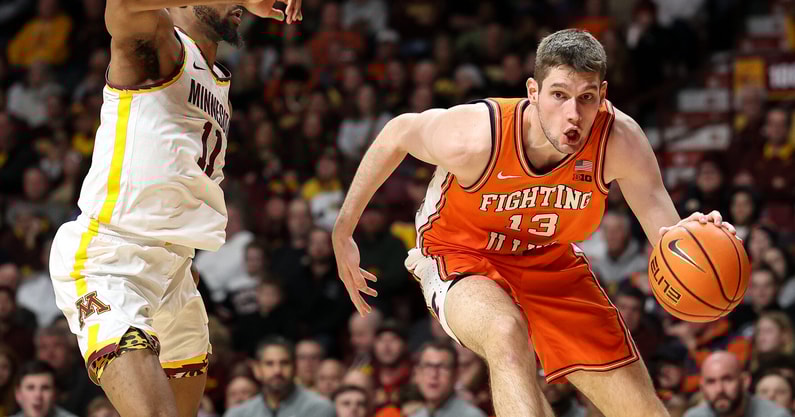 NCAA Basketball: Illinois at Minnesota