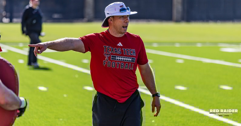 Texas Tech defensive coordinator Shiel Wood