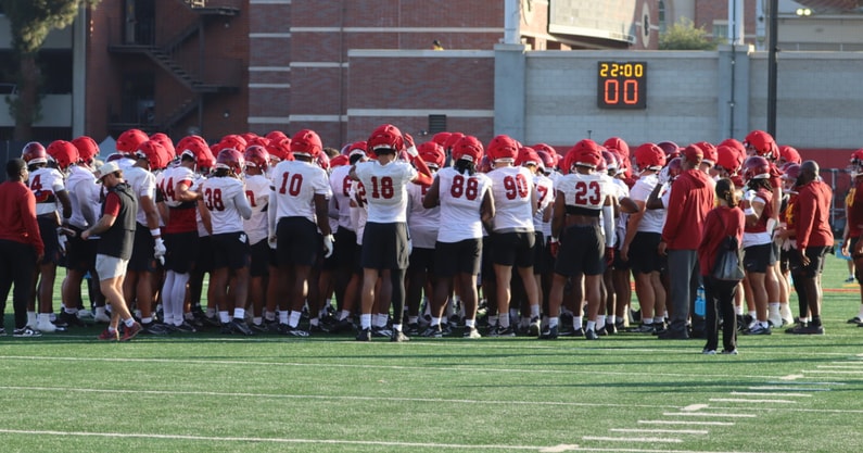 USC Trojans open 2025 fall camp
