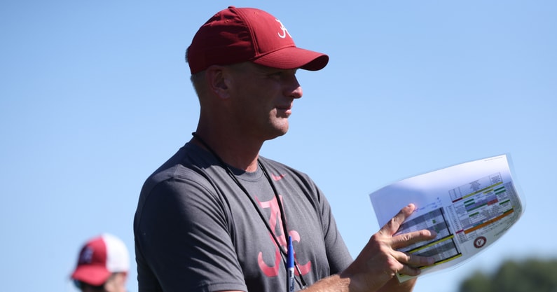 Alabama coach Kalen DeBoer