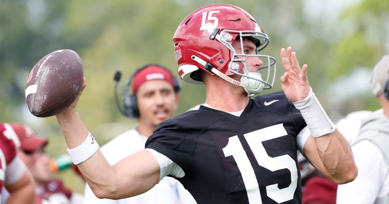 Alabama QB Ty Simpson
