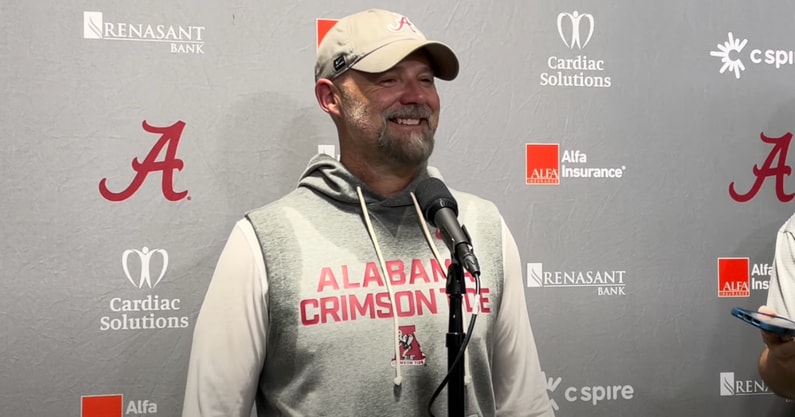 Alabama OC Ryan Grubb