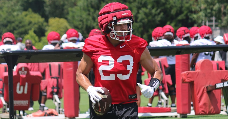 Georgia tight end Jaden Reddell