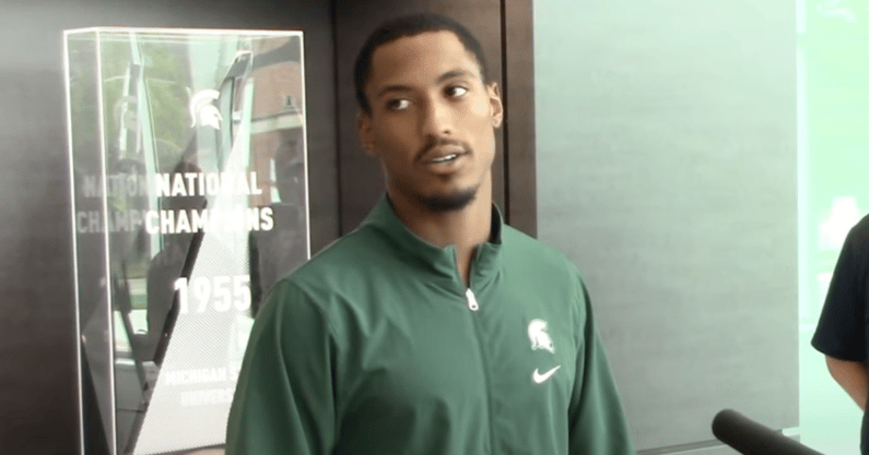Michigan State safety Malik Spencer.