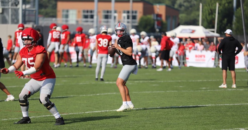 Julian Sayin by Mick Walker -- Lettermen Row --